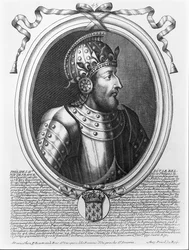 Philipp IV. der Schöne (1268-1314) König von Frankreich, aus 